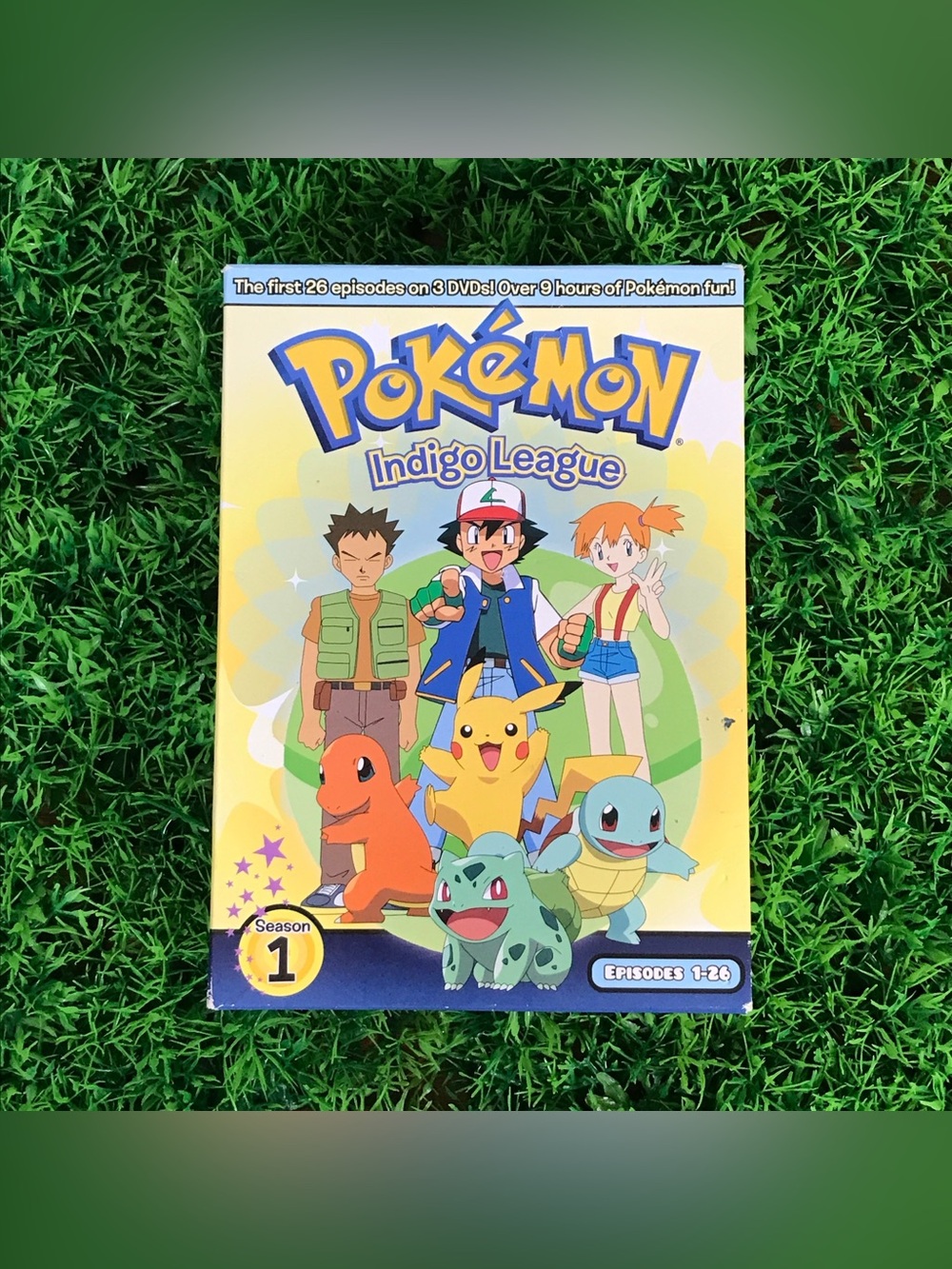 Pokémon Indigo League Season 1 DVD Box Set Episodes 1-28